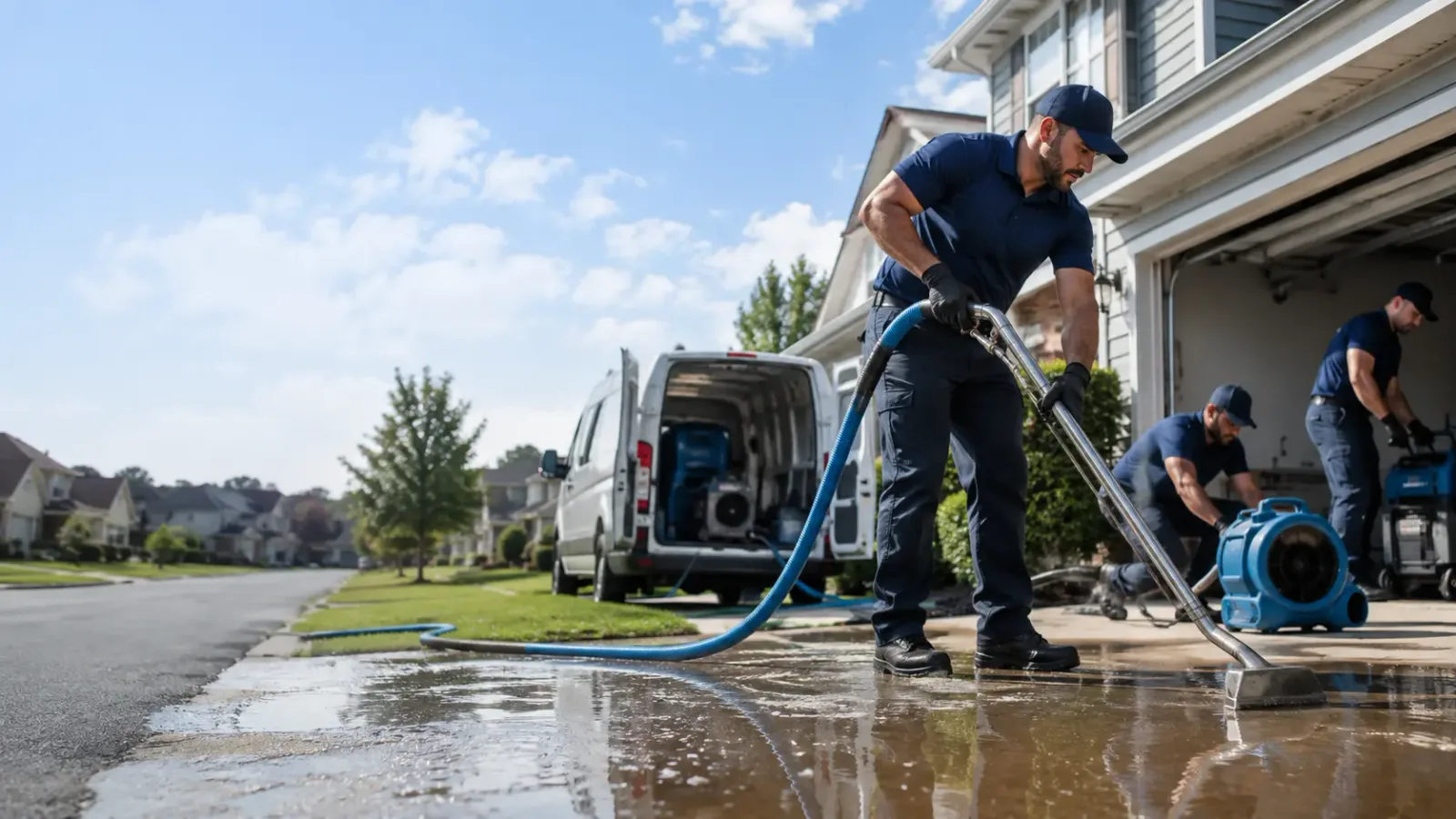 Flood Damage Restoration in Cook, NE